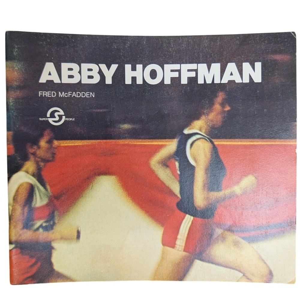 Abby Hoffman Fred McFadden Super People Series Vintage 1970s Biography Book